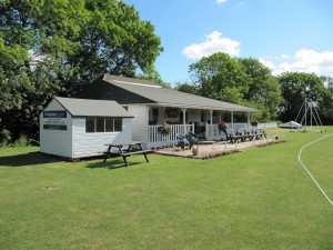 The cricket pavilion at Owmby by Spital July 2010