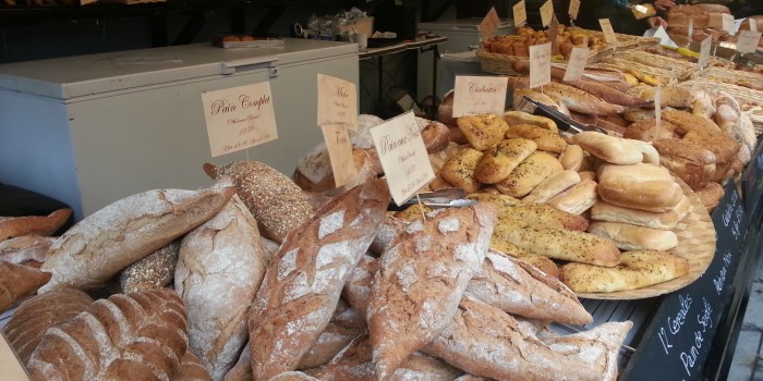 bread in Durham Market during the food festival
