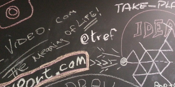 Blackboard at Google Campus