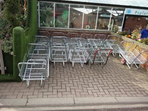 garden centre trolleys