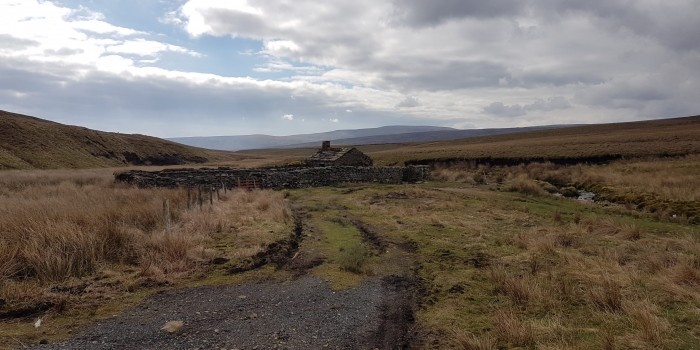Ruined shepherd’s hut in Higher Swaledale